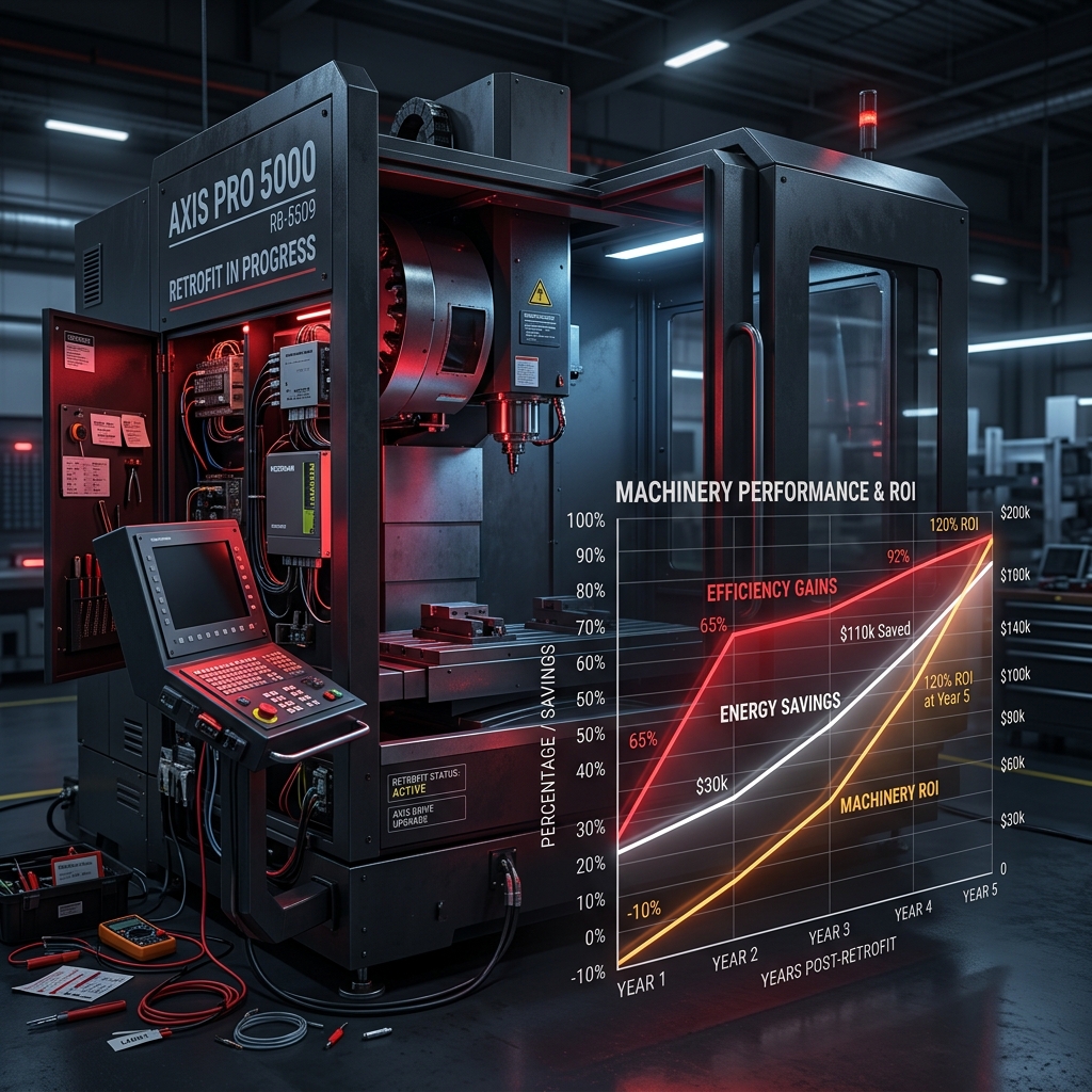 CNC Retrofit ROI system diagnostics